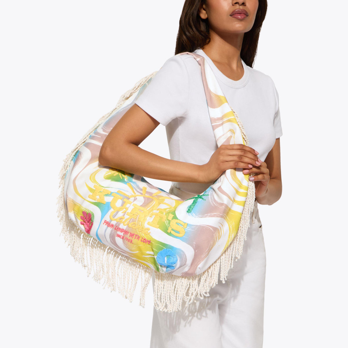 Kurt's Cabana Large Hobo Fringe Bag