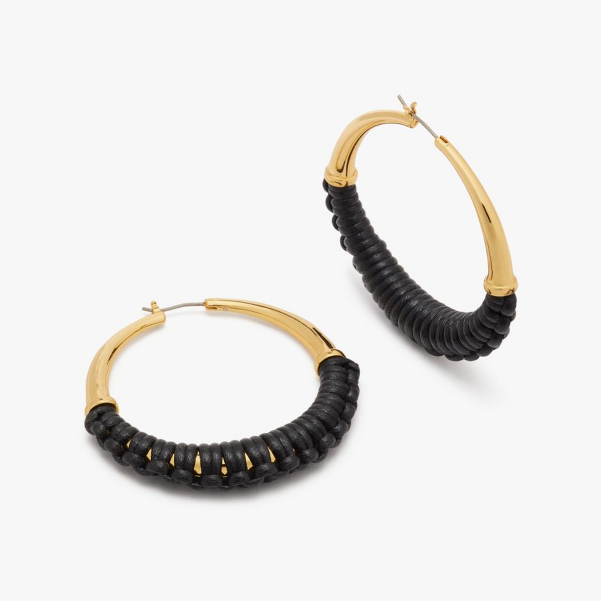 Bohemia Leather Hoops