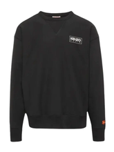 Kenzo Paris Outlined Logo Black Sweatshirt