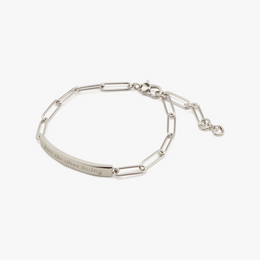Silver Lining Id Bracelet