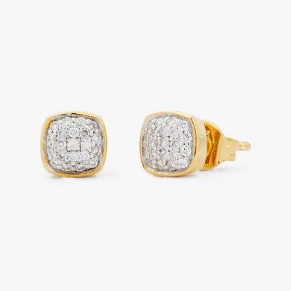 Kate Spade Fine Time To Shine Pavé Diamond Studs