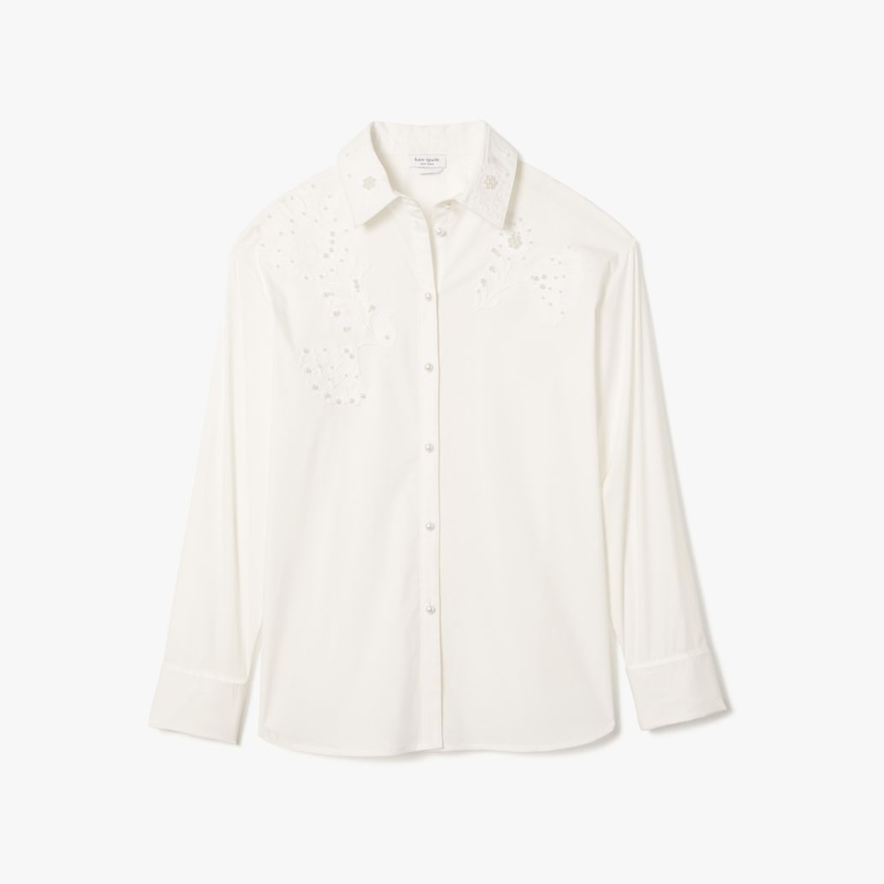 Autumn Paisley Embroidered Shirt