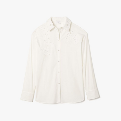Autumn Paisley Embroidered Shirt