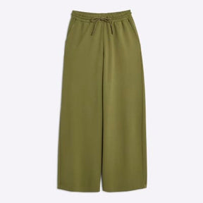 Khaki Premium Wide Leg Joggers