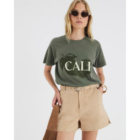 Khaki Short Sleeve Cali Fruit T-shirt