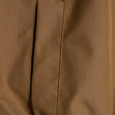 Khaki Utiltiy Zip Through Harrington Jacket