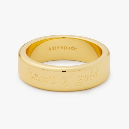 Heart Of Gold Idiom Ring