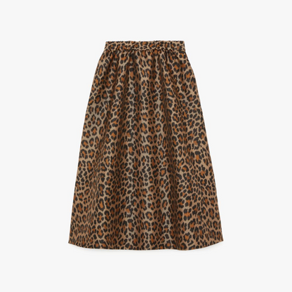Classic Leopard Midi Skirt
