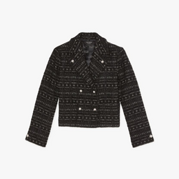 Galaxy Tweed Moto Jacket