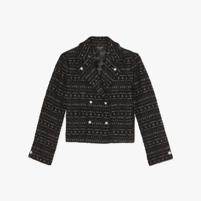 Galaxy Tweed Moto Jacket