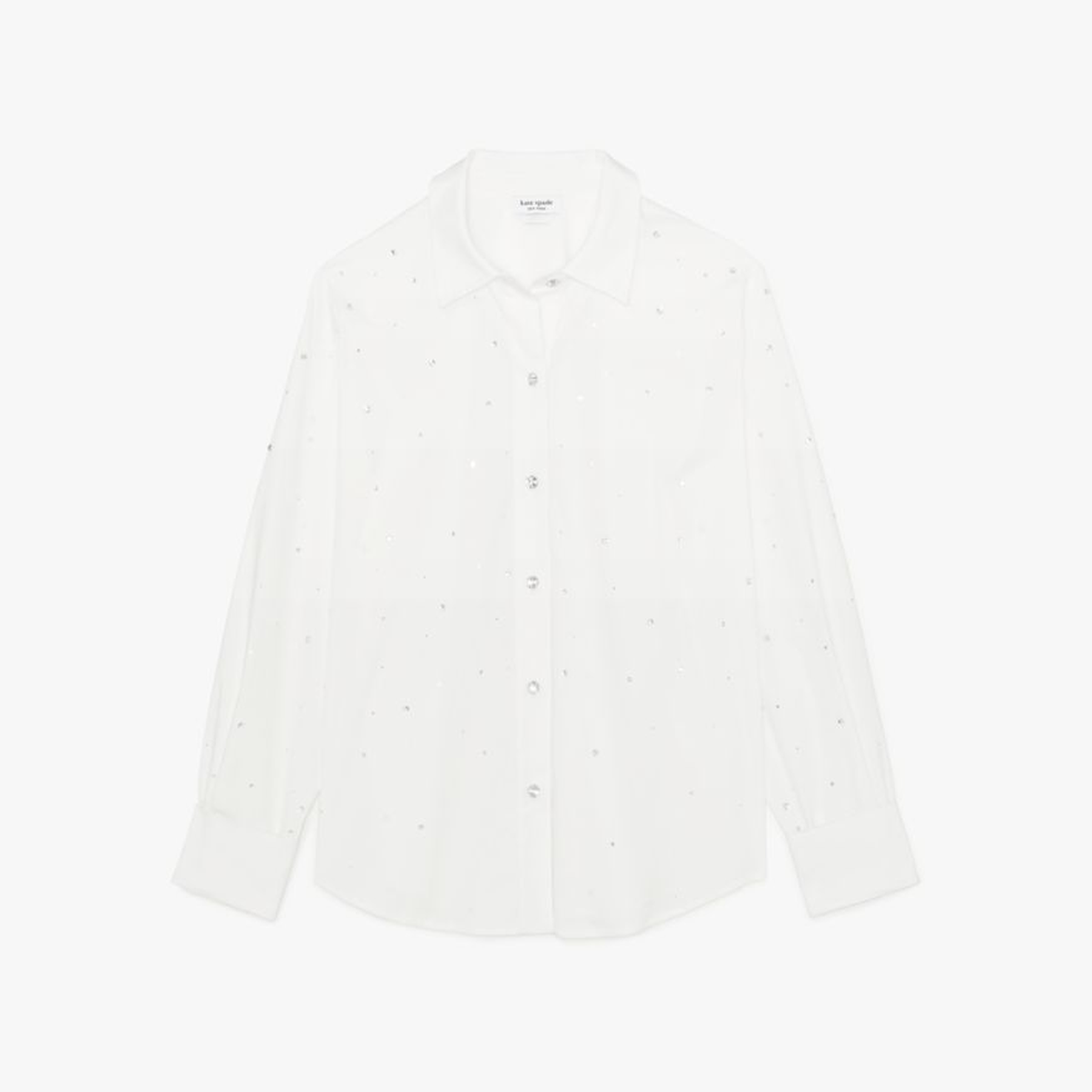 Embellished Poplin Shirt