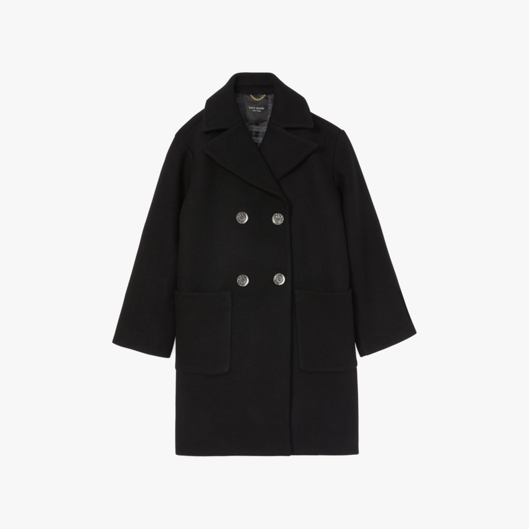 Double Breasted Wool Coat