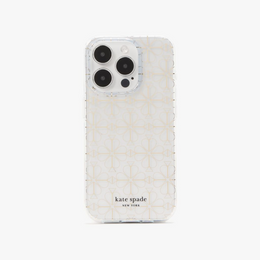 Spade Flower iPhone 15 Pro Case