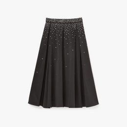 Embellished Midi Skirt