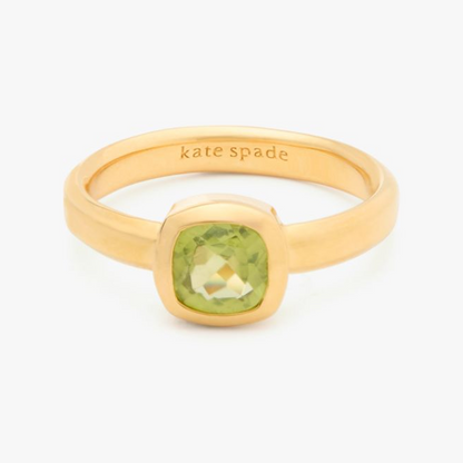 Kate Spade Fine Time To Shine Gem Ring