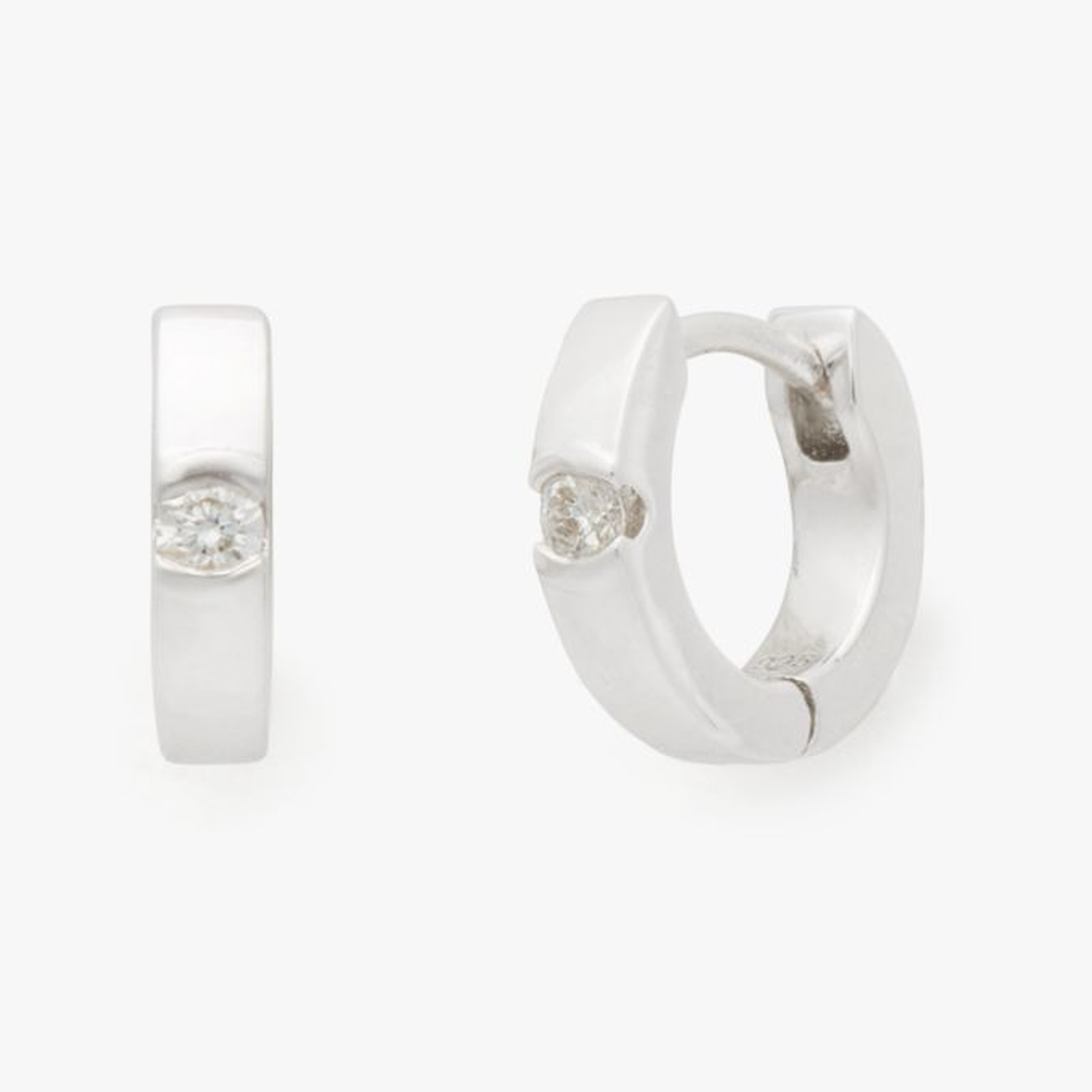 Kate Spade Fine Meant To Be Diamond Huggies