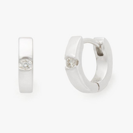 Kate Spade Fine Meant To Be Diamond Huggies