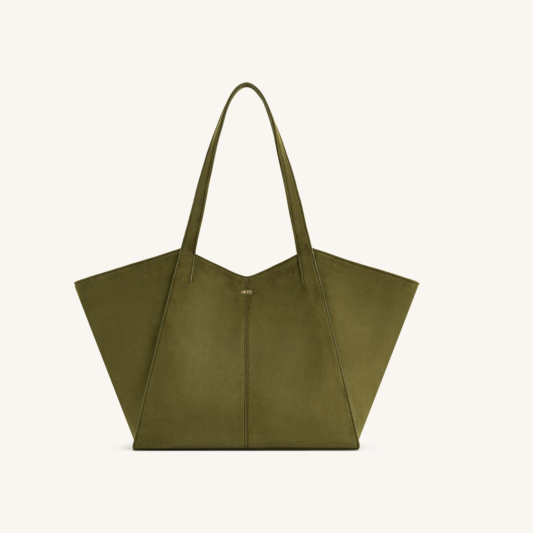 Kiana Large Capacity Tote Bag - Dark Olive
