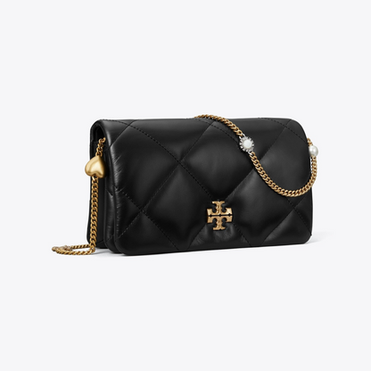Kira Diamond Quilt Charm Crossbody