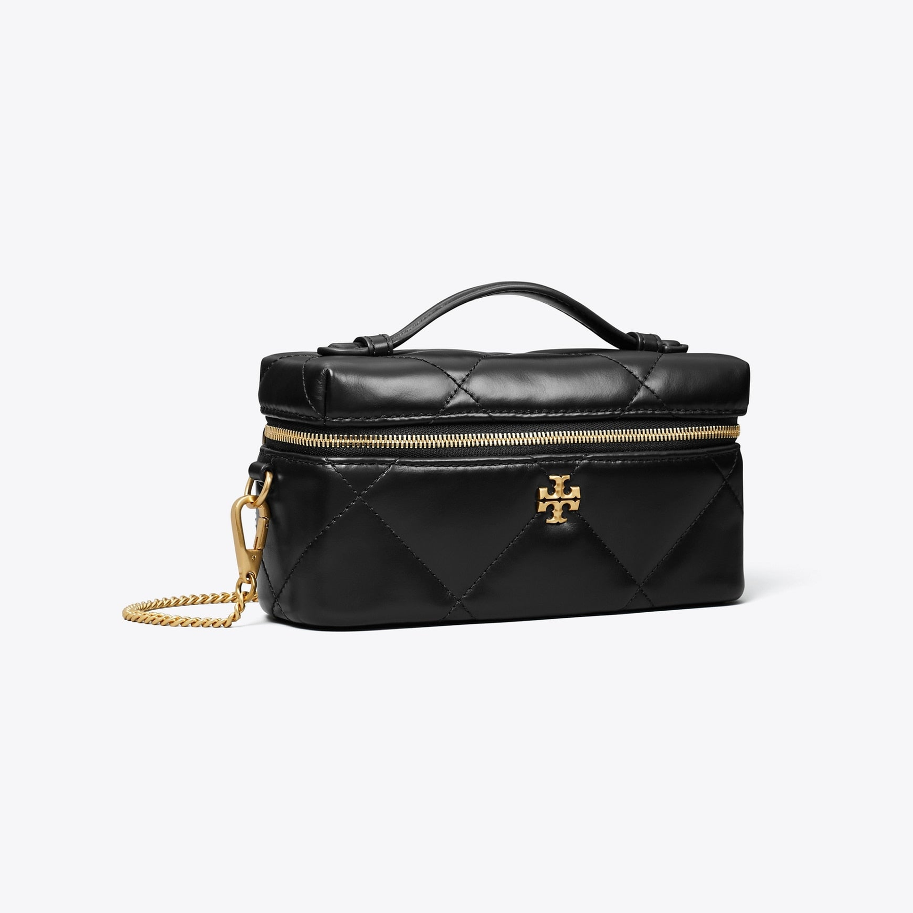 Kira Diamond Quilt East-West Vanity Case