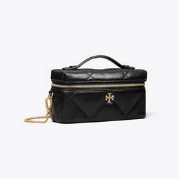 Kira Diamond Quilt East-West Vanity Case