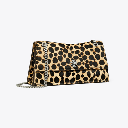 Kira Turnlock Calf Hair Shoulder Bag