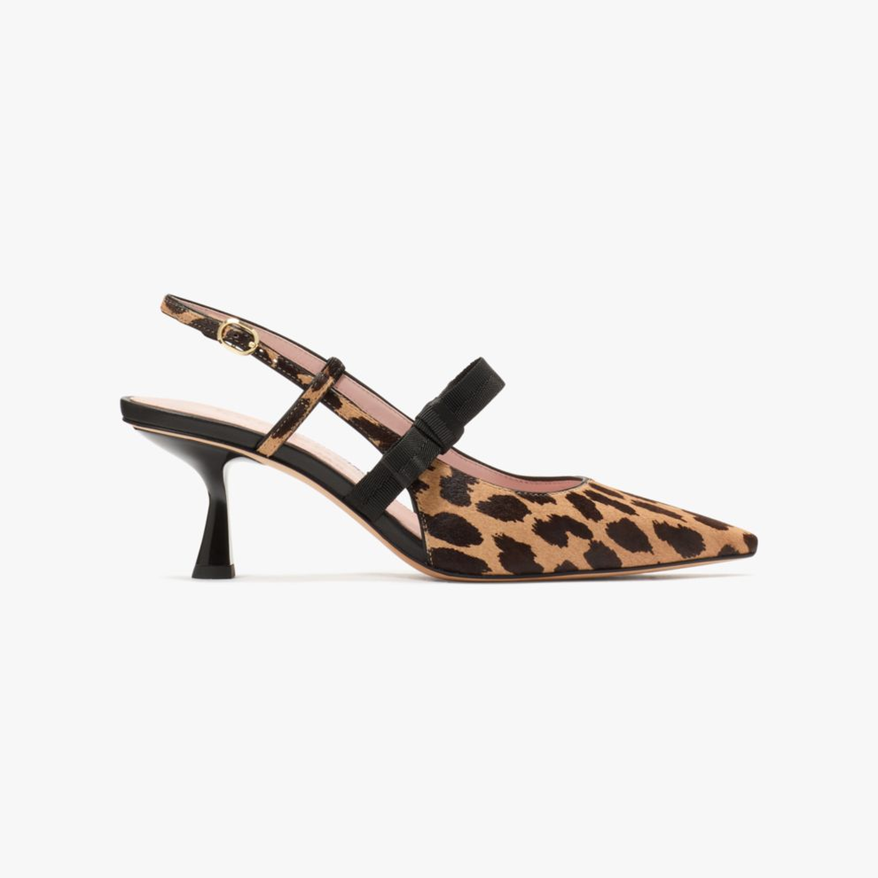 Maritza Leopard Slingback Pumps