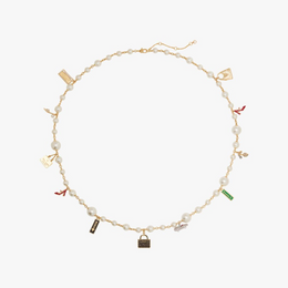 New York Minute Statement Charm Necklace
