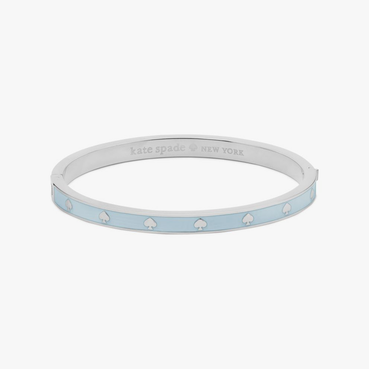 Spot The Spade Enamel Hinged Bangle