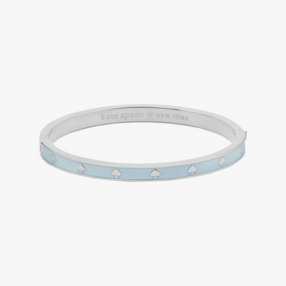 Spot The Spade Enamel Hinged Bangle