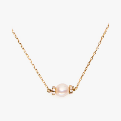 Kate Spade Fine Meant To Be Pearl & Diamond Pendant