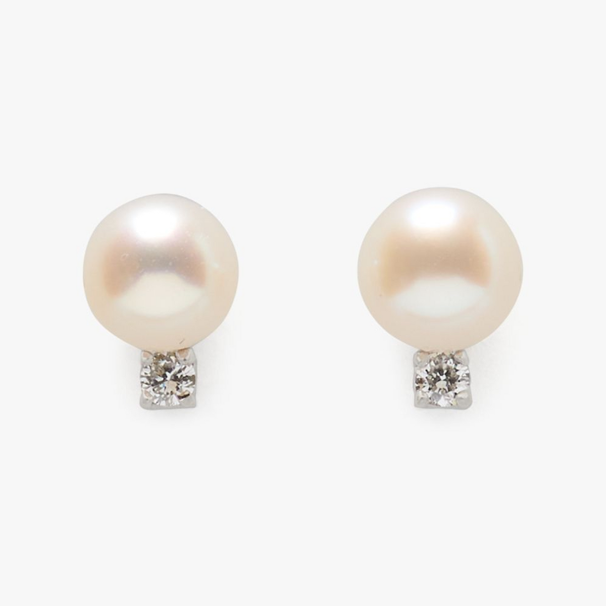 Kate Spade Fine Meant To Be Pearl & Diamond Studs