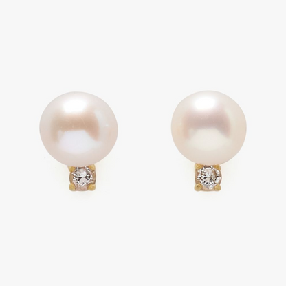 Kate Spade Fine Meant To Be Pearl & Diamond Studs
