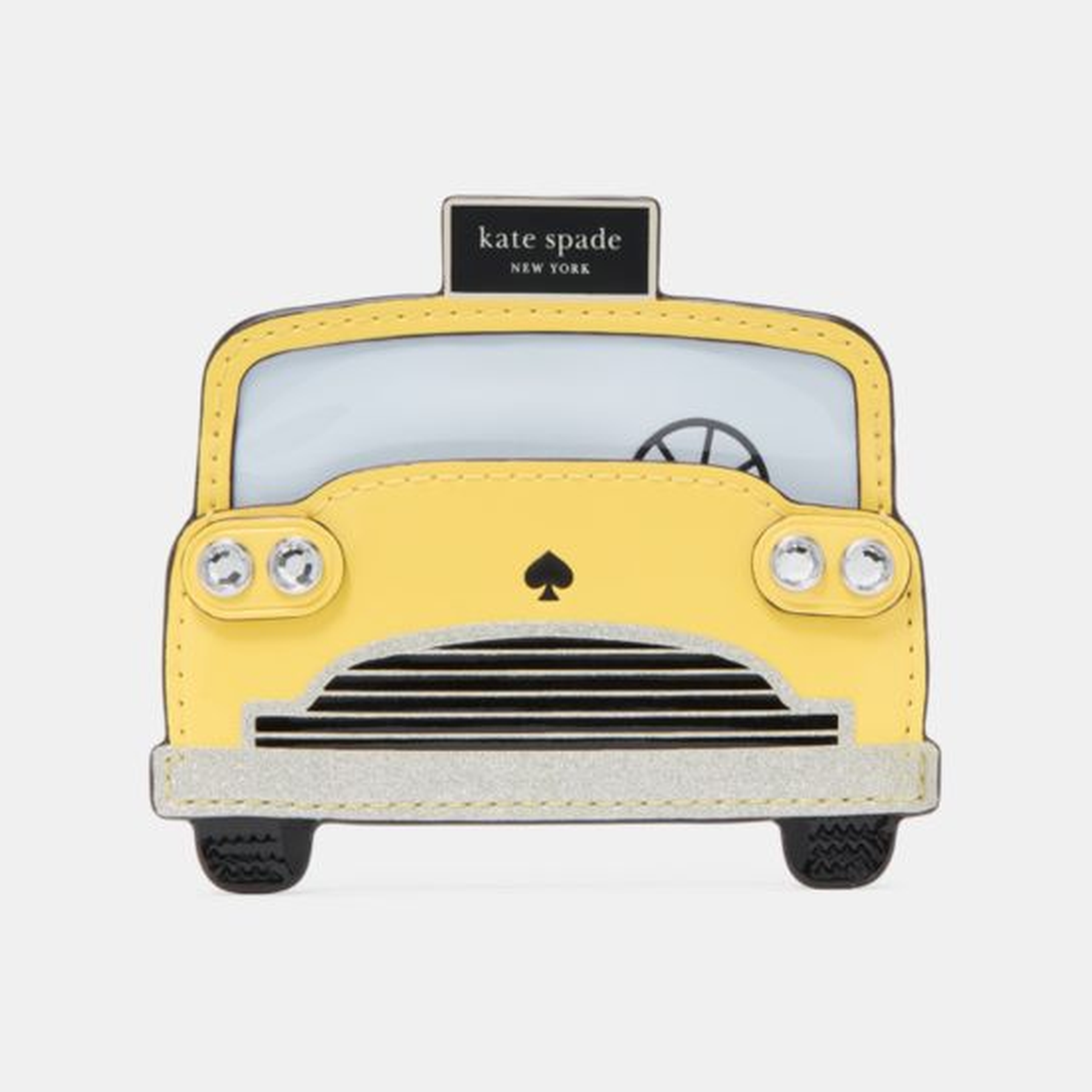 Hey Taxi Embellished Card Case