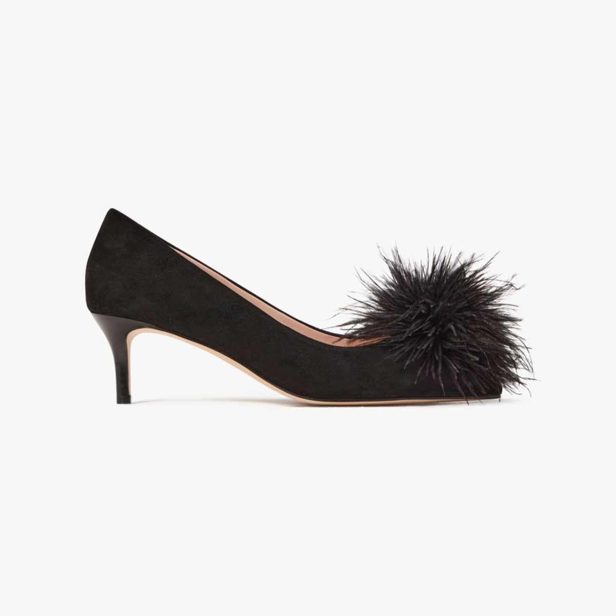 Zoey Pom Pom Kitten Heel