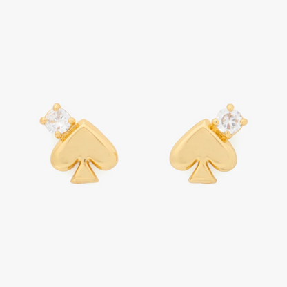 Everyday Spade Stone Studs