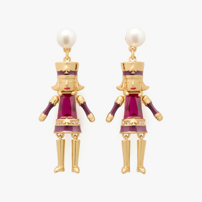 Oh What Fun Nutcracker Earrings