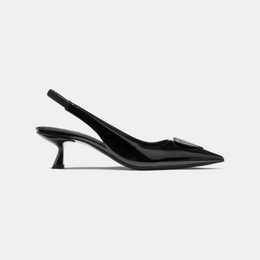 Lover Slingback Kitten Heel Pumps