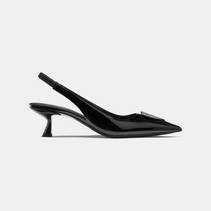 Lover Slingback Kitten Heel Pumps