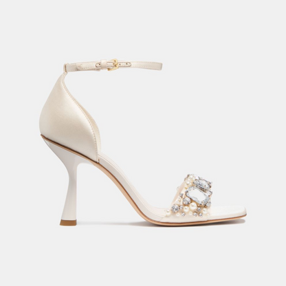 Treasure Satin Sandals