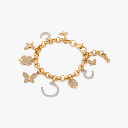 Lucky Charm Statement Bracelet