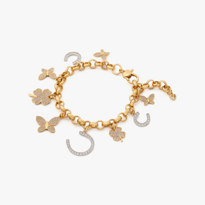 Lucky Charm Statement Bracelet