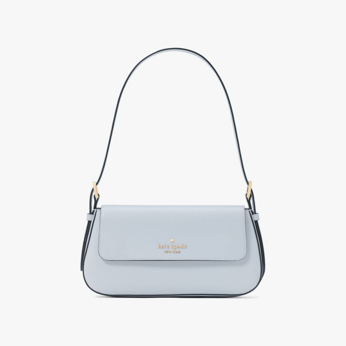Madison Saffiano Leather Small Flap Shoulder Bag