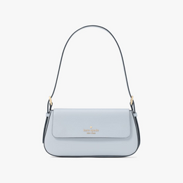 Madison Saffiano Leather Small Flap Shoulder Bag
