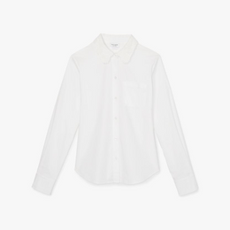 Daisy Lace Collar Button Up Shirt