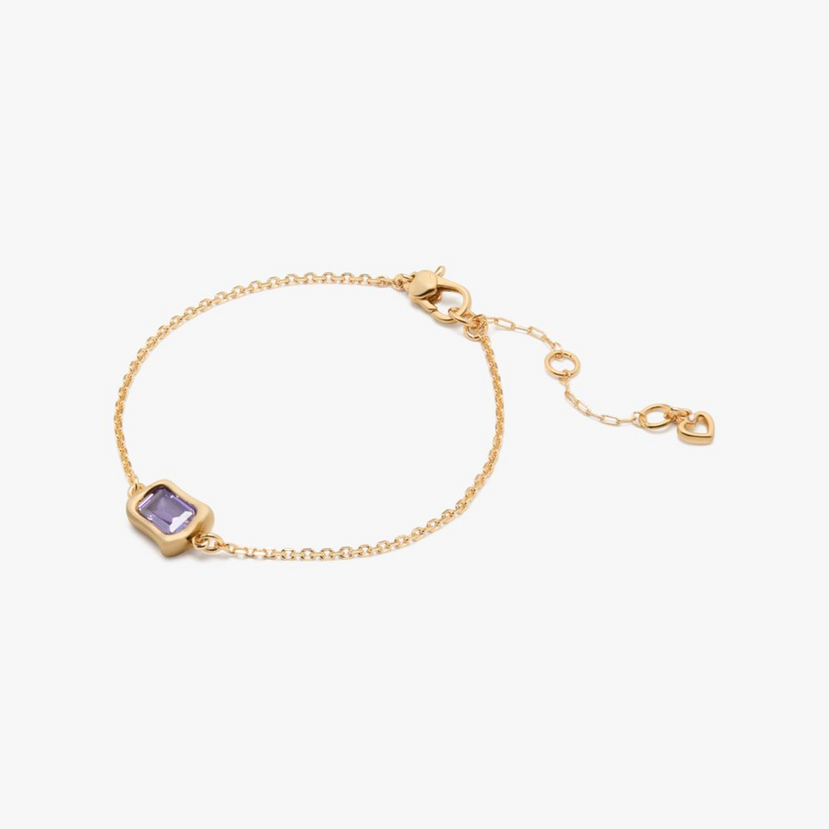 Molten Glass Solitaire Bracelet