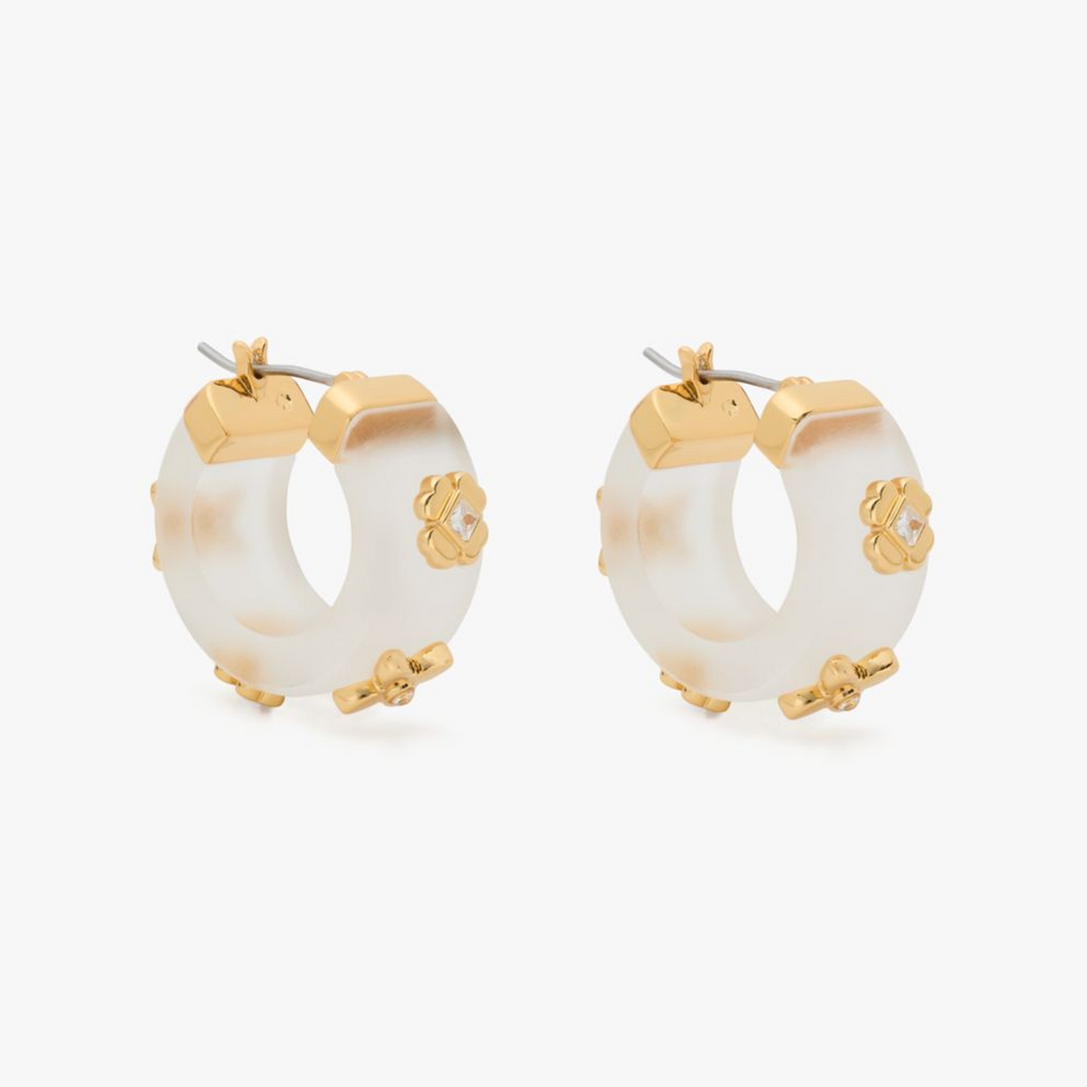 Heritage Bloom Small Hoops