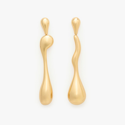 Molten Linear Earrings