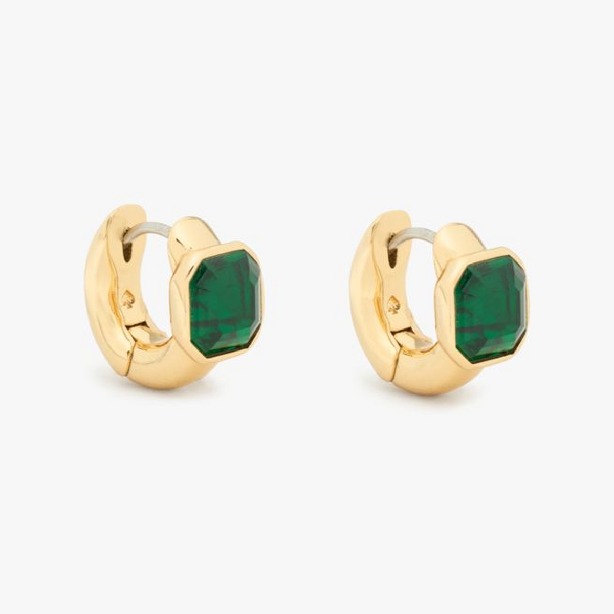 Keep Sparkling Asscher Huggies
