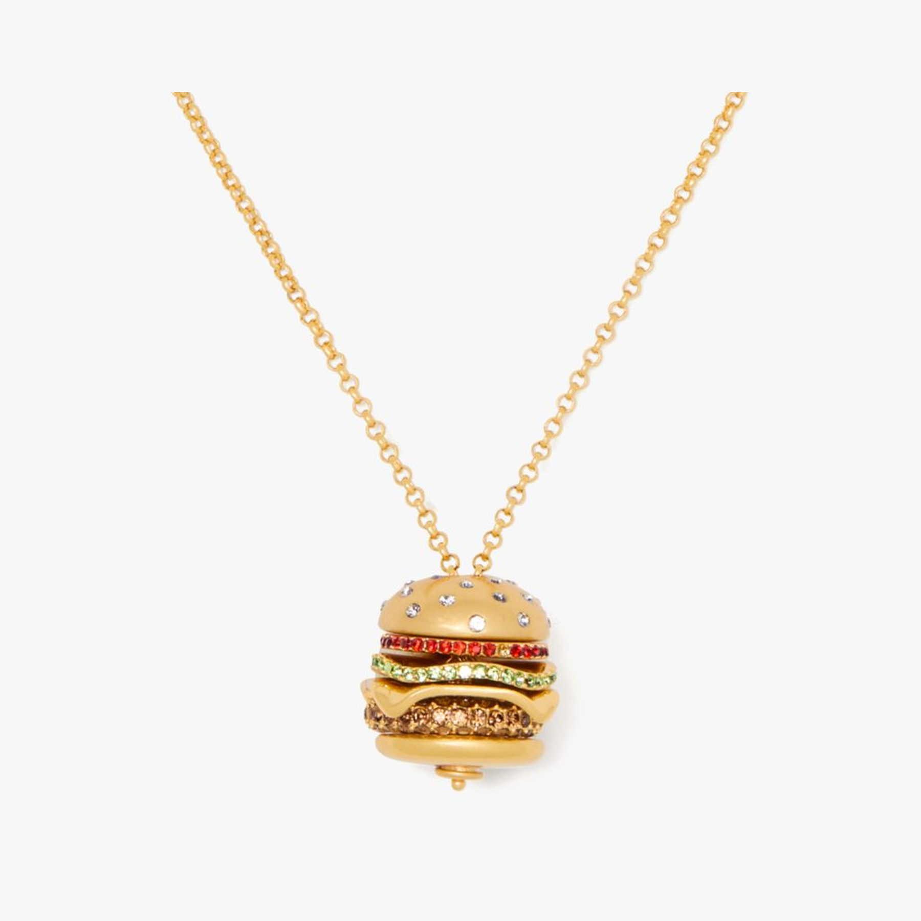 Fast Food Burger Pendant